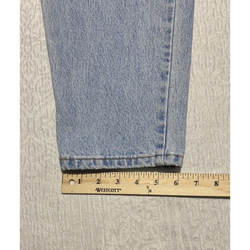 Vintage GAP Jeans Womens 14 Regular Reverse Fit Tapered High Waist USA 90s Baggy - Picture 9 of 9